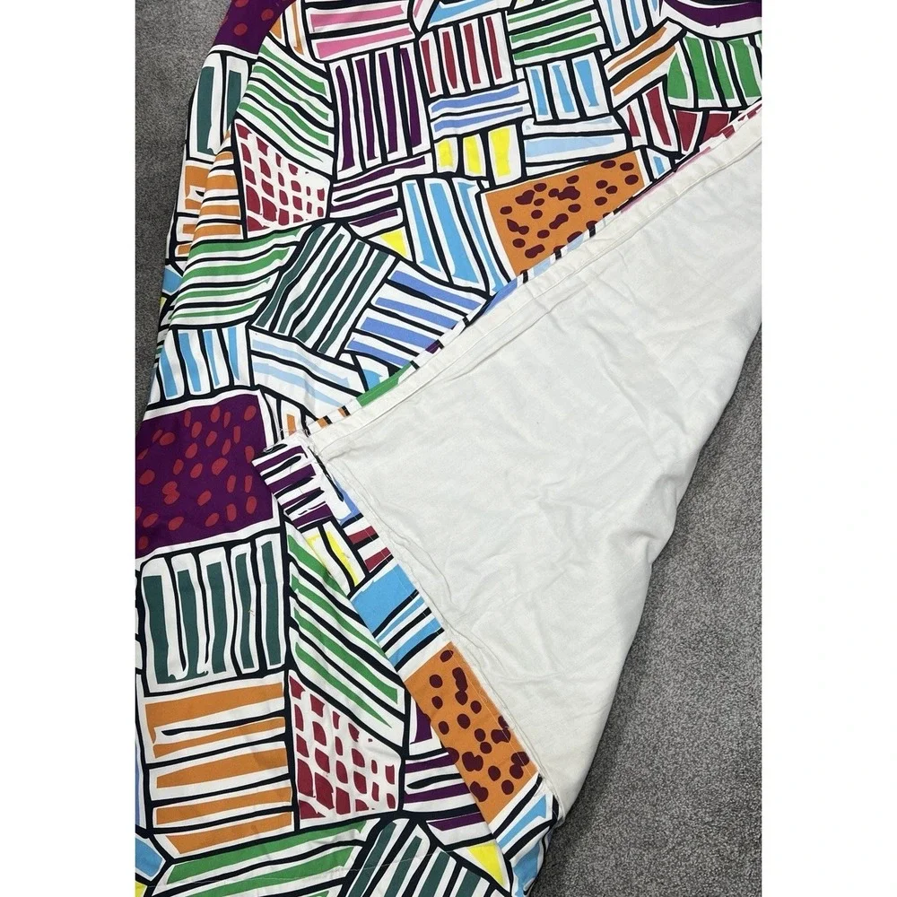 IKEA Beckmans College of Design 2010 Tap Top Curtain Panel Fabric 50 X 85 Heavy
